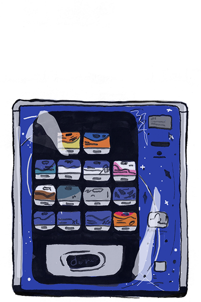 Condom machine
